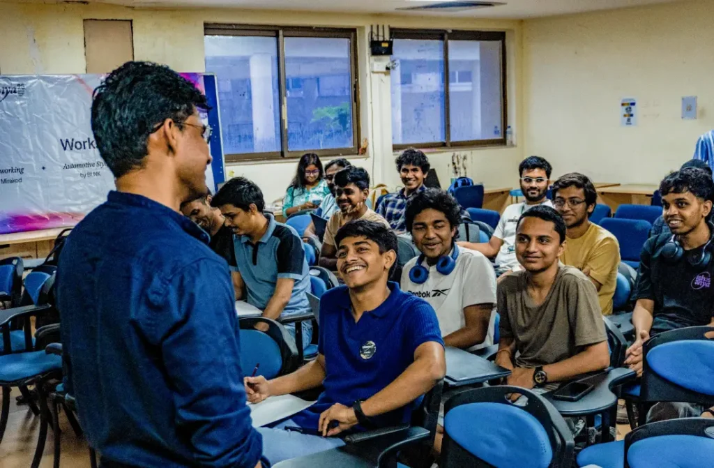 Times of Design Institute, teacher teaching students